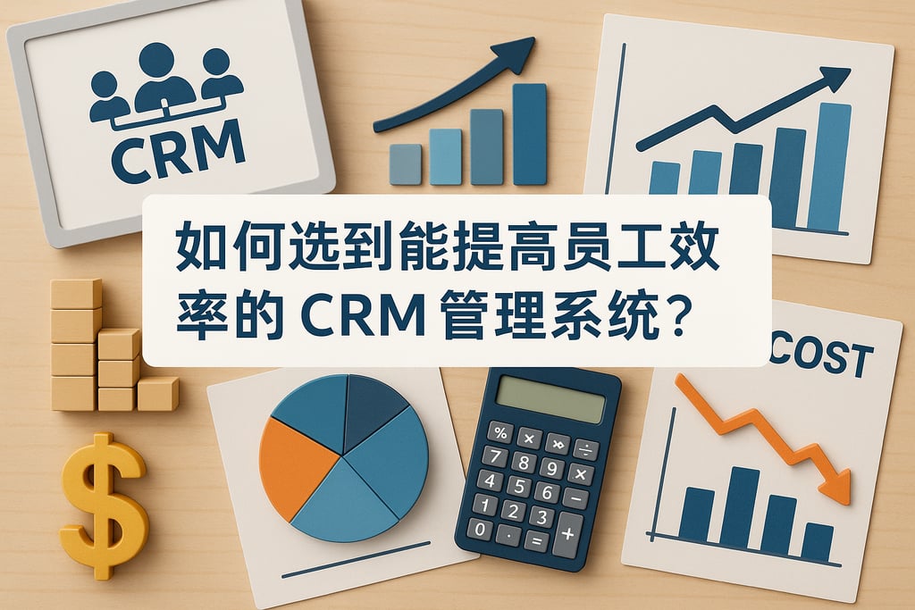 如何选到能提高员工效率的 CRM 管理系统？